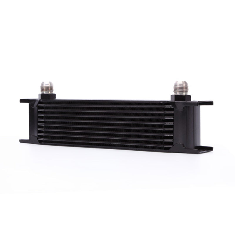 Mishimoto Universal 10 Row Oil Cooler - Black - DTX Performance