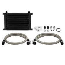 Load image into Gallery viewer, Mishimoto Universal 10 Row Oil Cooler Kit (Metal Braided Lines) - DTX Performance