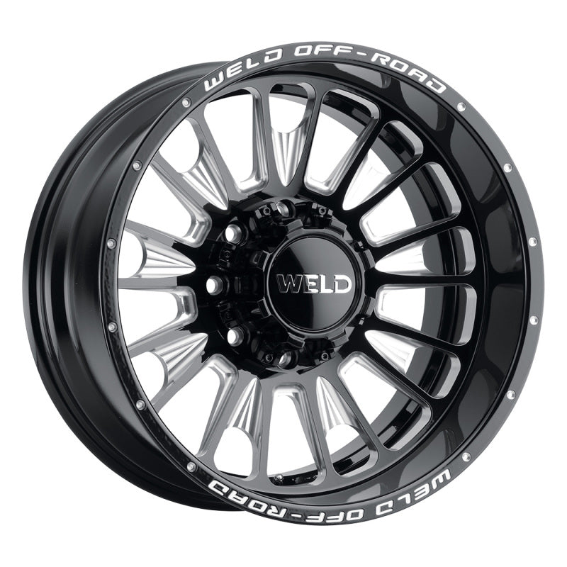 Weld Off-Road W121 20X10 Scorch 8X170 ET-18 BS4.75 Gloss Black MIL 125.1 - DTX Performance