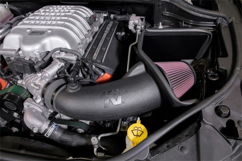 K&N 18-19 Jeep Grand Cherokee Trackhawk V8-6.2L F/I Aircharger Performance Intake - DTX Performance