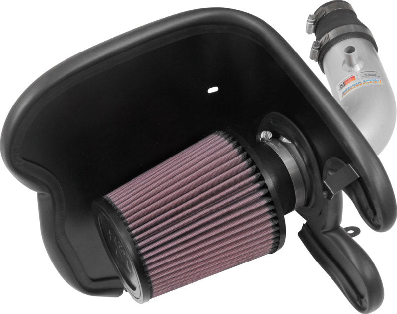 K&N 17-18 Chevy Cruze 1.4L Turbo Silver Typhoon Short Ram Intake - DTX Performance