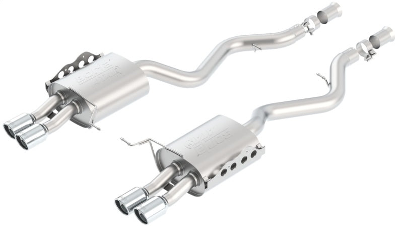 Borla 08-13 BMW M3 Coupe 4.0L 8cyl 6spd/7spd Aggressive ATAK Exhaust (rear section only) - DTX Performance