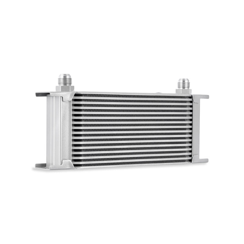 Mishimoto Universal 16-Row Oil Cooler Silver - DTX Performance