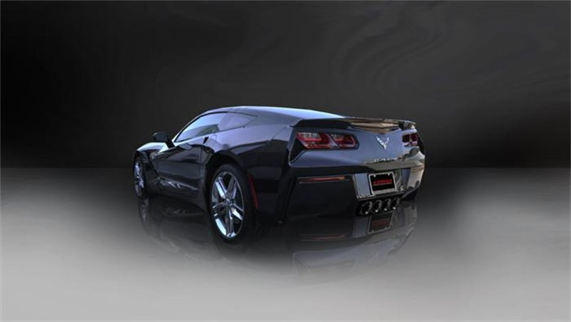 Corsa 15-15 Chevrolet Corvette 6.2L V8 Quad 45in Polished Black Pro-Series Tip Kit - DTX Performance