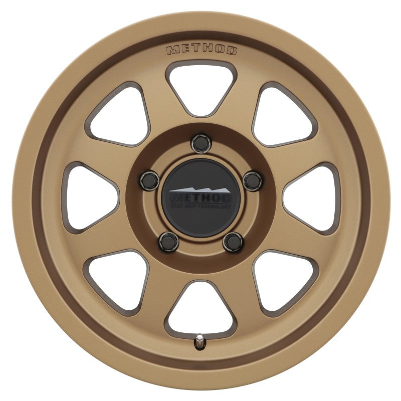 Method MR701 17x7.5 +30mm Offset 5x108 63.4mm CB Method Bronze Wheel - DTX Performance