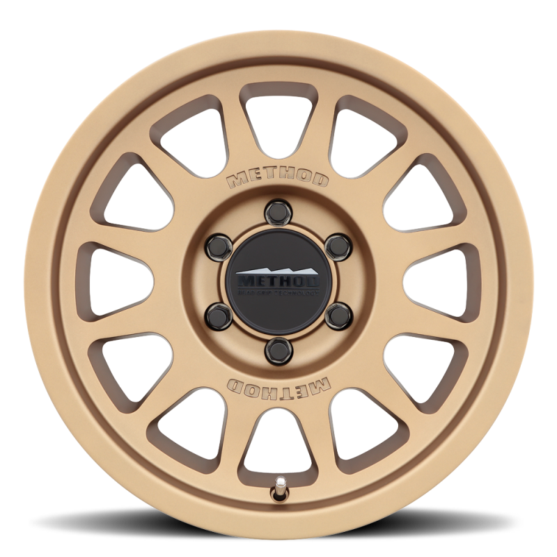 Method MR703 17x8.5 0mm Offset 6x5.5 106.25mm CB Method Bronze Wheel - DTX Performance