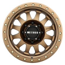 Load image into Gallery viewer, Method MR304 Double Standard 17x8.5 0mm Offset 8x6.5 130.81mm CB Method Bronze Wheel - DTX Performance