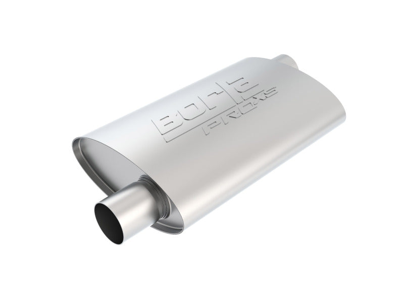 Borla Pro-XS 2.25in Tubing 14in x 4in x 9.5in Oval Offset/Offset Muffler - DTX Performance