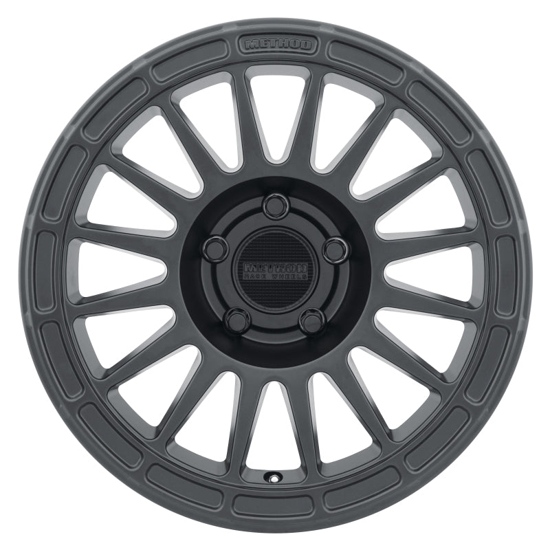 Method MR314 17x8.5 0mm Offset 5x5 71.5mm CB Matte Black Wheel - DTX Performance