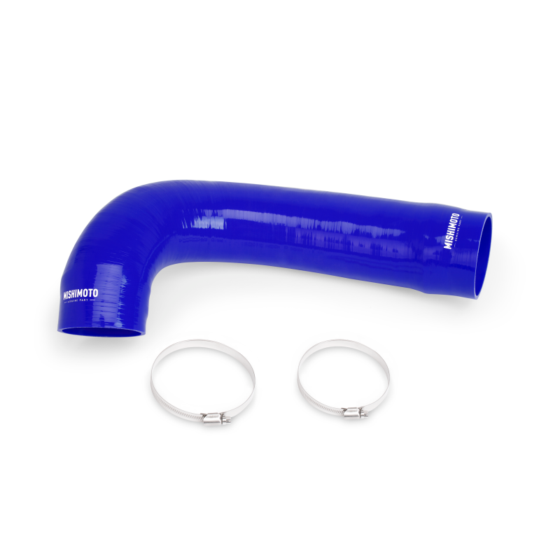 Mishimoto 2016+ Nissan Titan XD Silicone Induction Hose - Blue - DTX Performance