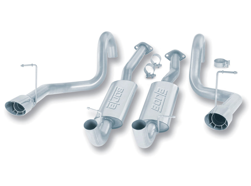 Borla 94-95 Mustang GT/Cobra V8 5.0L SS Catback Exhaust - DTX Performance