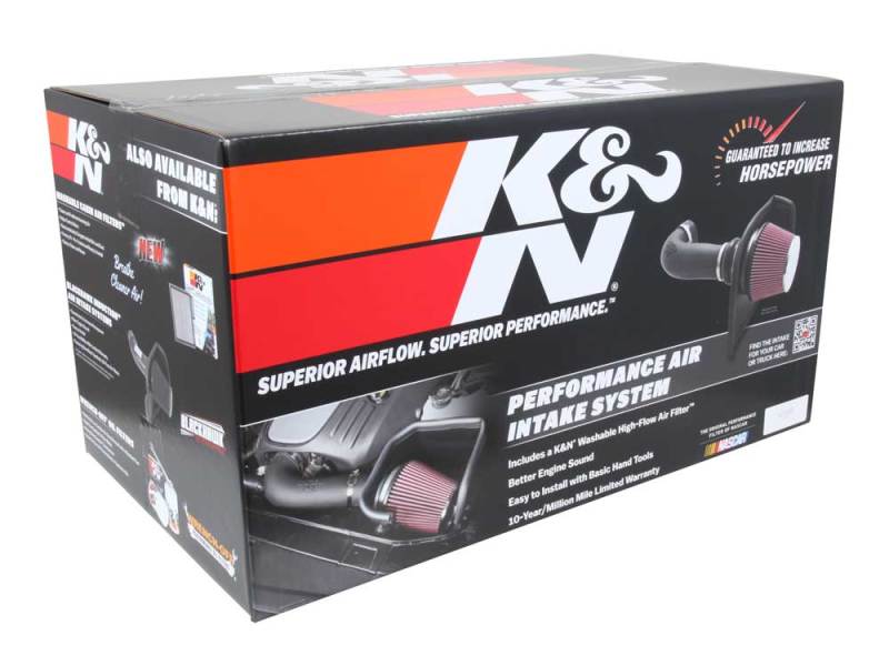 K&N 19-20 Jeep Cherokee L4-2.4L Performance Air Intake Kit - DTX Performance