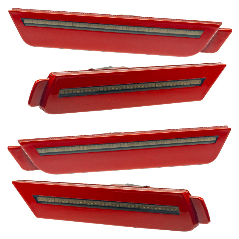 Oracle 10-15 Chevrolet Camaro Concept Sidemarker Set - Tinted - Red Rock (G7P) - DTX Performance