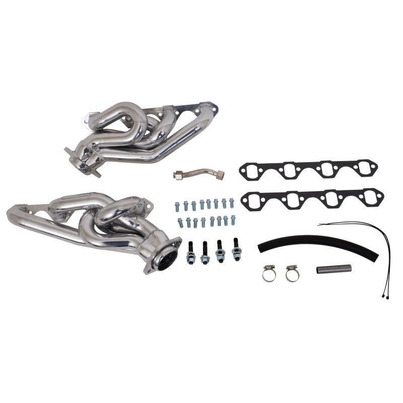 BBK 94-95 Mustang 5.0 Shorty Tuned Length Exhaust Headers - 1-5/8 Silver Ceramic - DTX Performance