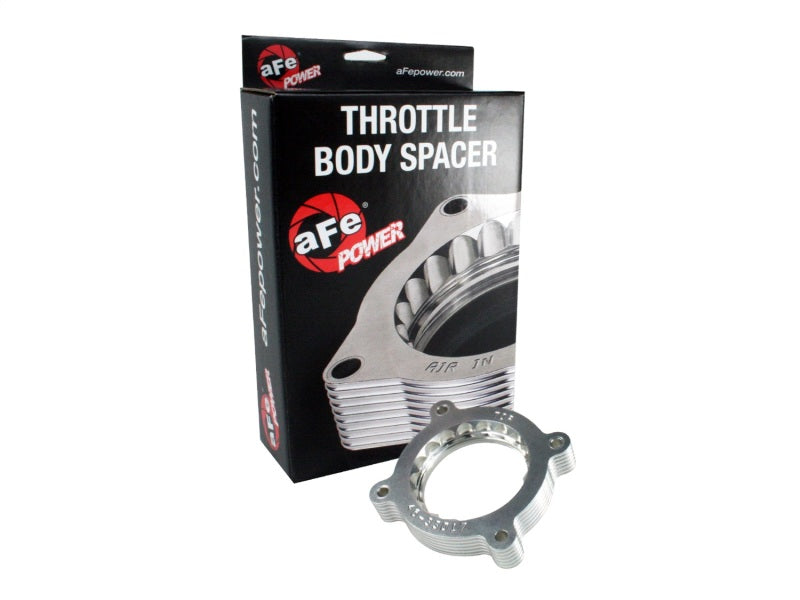 afe Silver Bullet Throttle Body Spacer 11-12 Ford F-150 V6 3.5L (tt) EcoBoost - DTX Performance