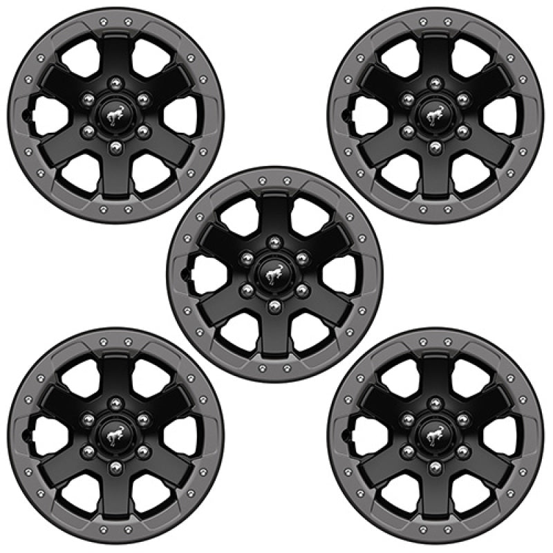 Ford Racing 21-23 Bronco 17inx8in Badlands Bead Lock Capable Wheel Kit - DTX Performance