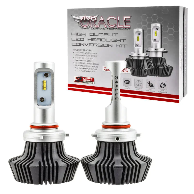 Oracle H10 4000 Lumen LED Headlight Bulbs (Pair) - 6000K - DTX Performance