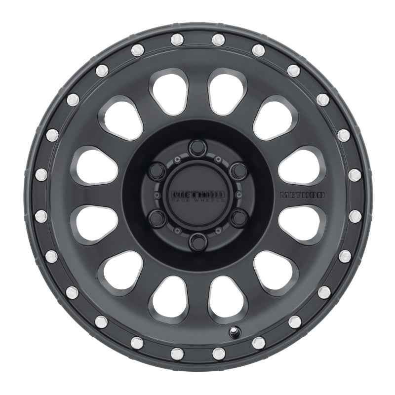 Method MR315 16x8 0mm Offset 6x5.5 106.25mm CB Matte Black Wheel - DTX Performance