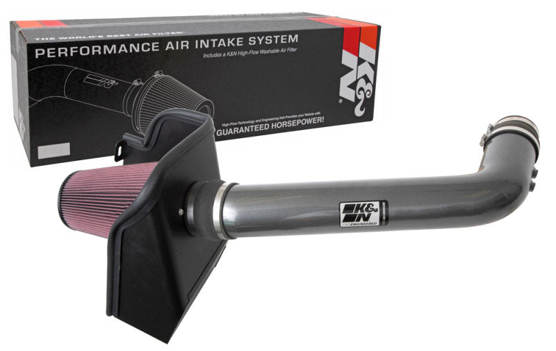 K&N 2020 Ford F250/350 6.2L V8 High Flow Performance Intake Kit - DTX Performance