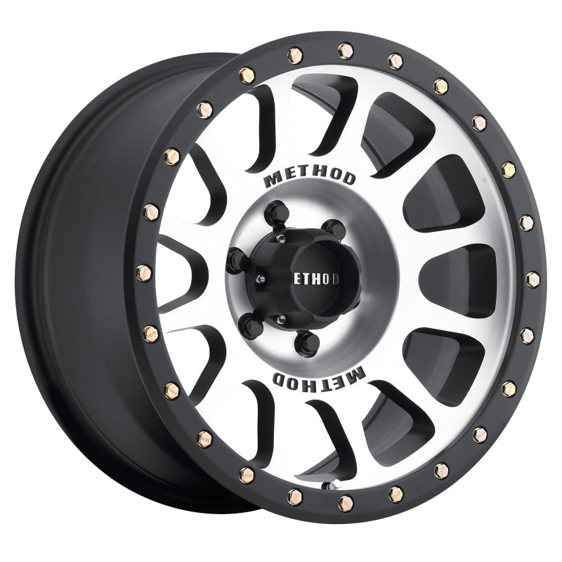 Method MR305 NV 17x8.5 0mm Offset 6x135 94mm CB Machined/Black Street Loc Wheel - DTX Performance