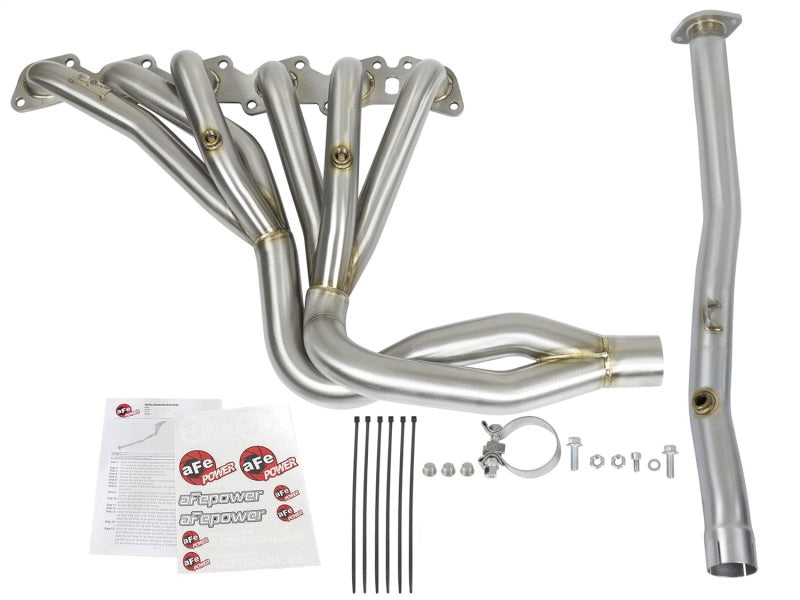 aFe Twisted Steel Tri-Y Headers/Connection Pipes (Race) 01-16 Nissan Patrol (Y61) 4.8L - DTX Performance