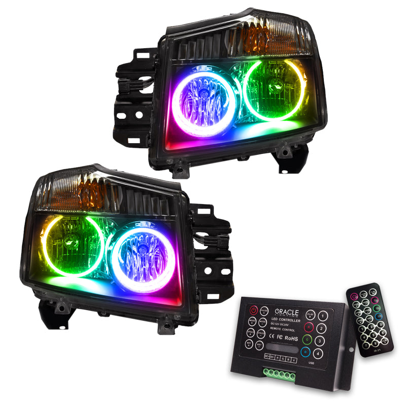 Oracle 08-15 Nissan Titan SMD HL - ColorSHIFT w/ 2.0 Controller - DTX Performance