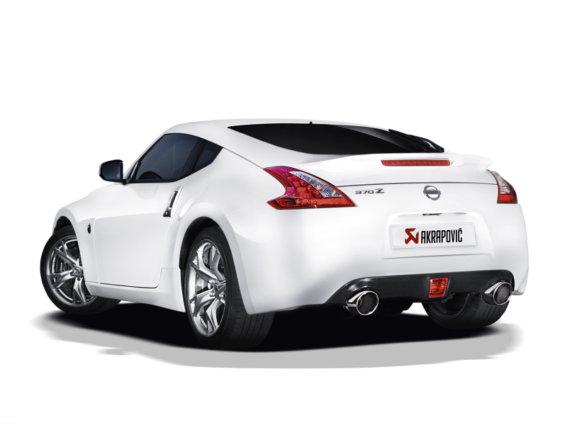 Akrapovic 09-17 Nissan 370Z Evolution Line Cat Back (SS) (Req. Tips) - DTX Performance