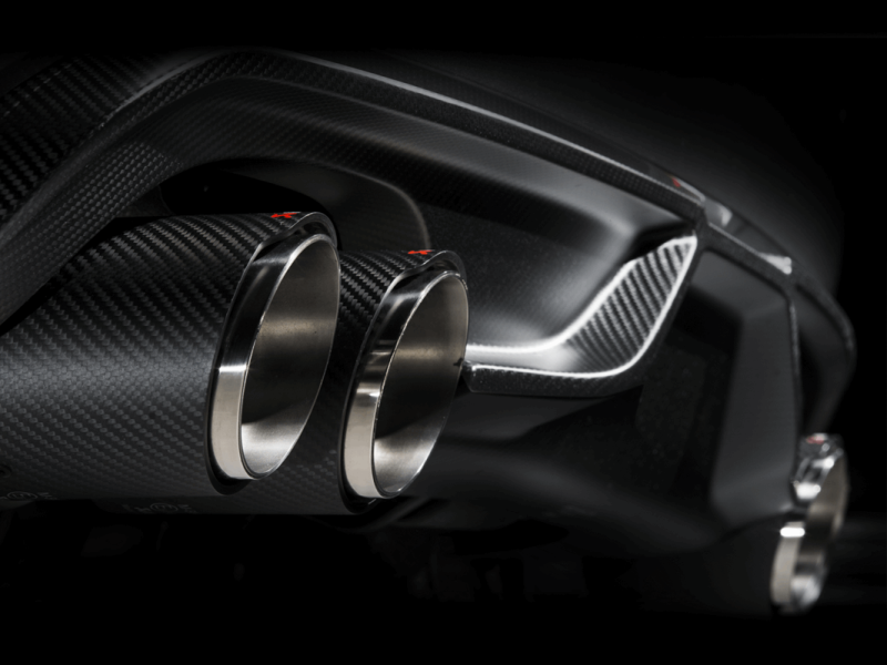 Akrapovic 2015+ BMW X5M (F85) Tail Pipe (Carbon) - Single - DTX Performance