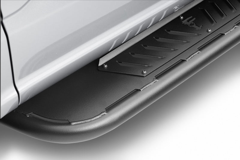 N-FAB 07-21 Toyota Tundra Crew Crab Roan Running Boards - Textured Black - DTX Performance