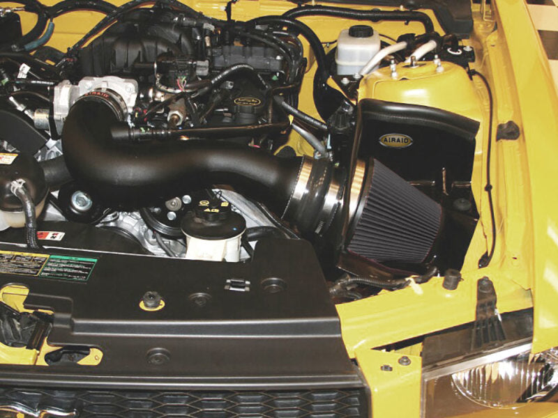 Airaid 05-09 Mustang 4.0L V6 MXP Intake System w/ Tube (Dry / Black Media) - DTX Performance