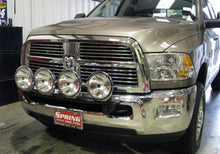 Load image into Gallery viewer, N-Fab Light Bar 10-17 Dodge Ram 2500/3500 - Gloss Black - Light Tabs - DTX Performance