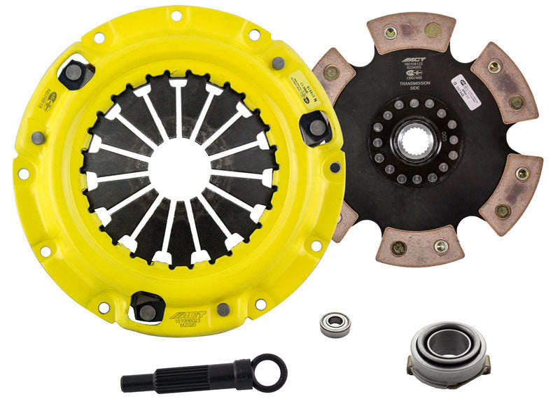 ACT 1991 Ford Escort HD/Race Rigid 6 Pad Clutch Kit - DTX Performance