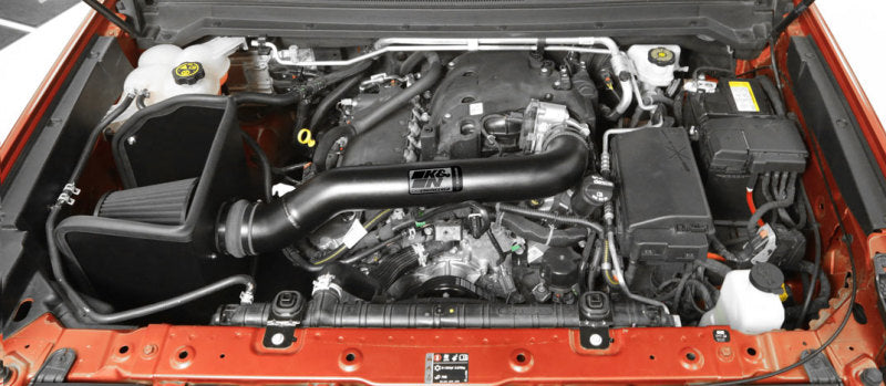 K&N 17-18 Chevrolet Colorado 3.6L V6 Black Performance Intake Kit - DTX Performance