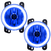 Load image into Gallery viewer, Oracle Lighting 10-15 Jeep Wrangler JK Pre-Assembled LED Halo Fog Lights -Blue - DTX Performance