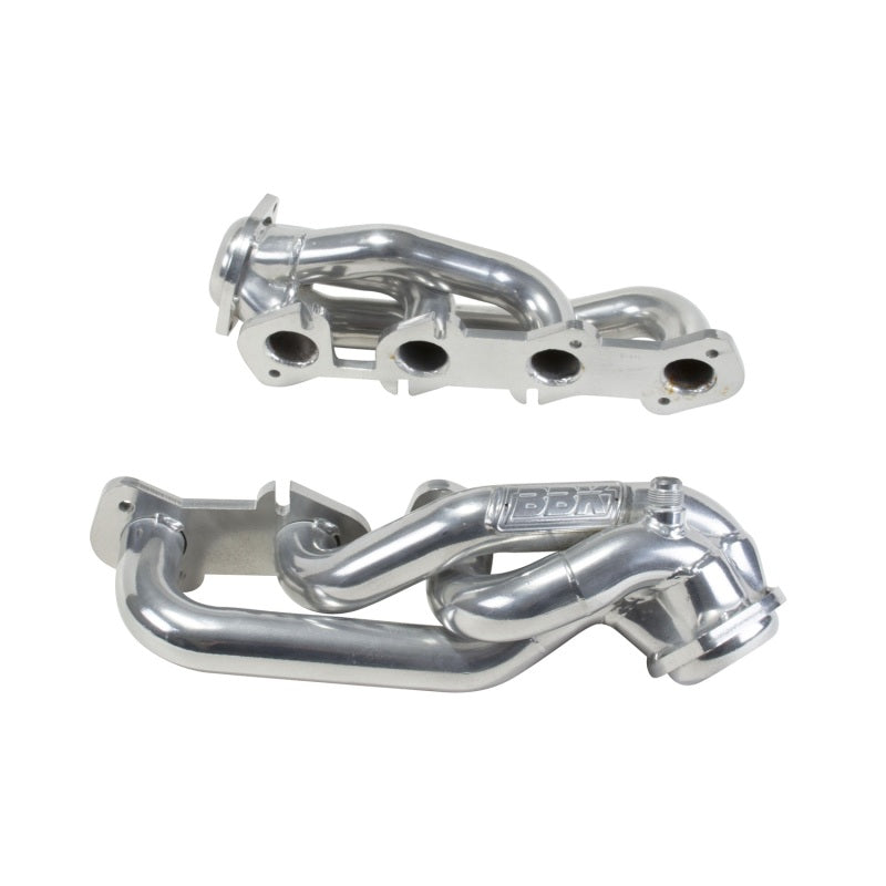 BBK 97-03 Ford F Series Truck 4.6 Shorty Tuned Length Exhaust Headers - 1-5/8 Silver Ceramic - DTX Performance