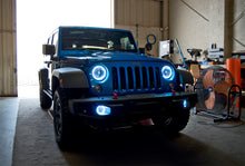 Load image into Gallery viewer, Oracle Jeep Wrangler 07-17 LED Halo Kit - White - DTX Performance