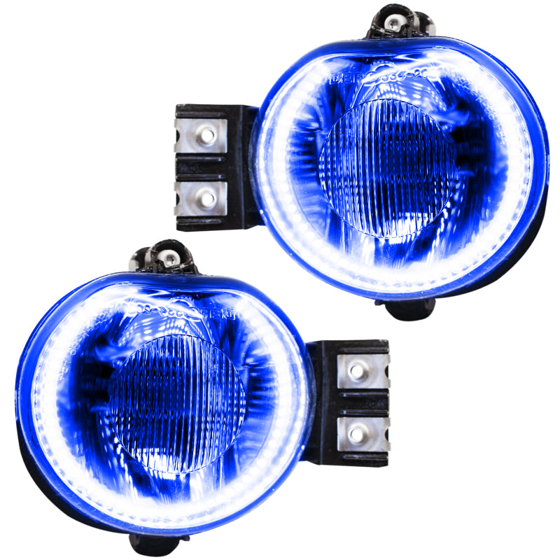 Oracle Lighting 02-05 Dodge Ram Pre-Assembled LED Halo Fog Lights -Blue - DTX Performance