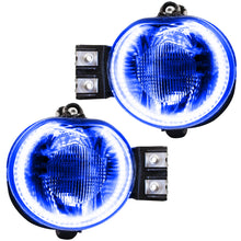 Load image into Gallery viewer, Oracle Lighting 06-08 Dodge Ram Pre-Assembled LED Halo Fog Lights -Blue - DTX Performance