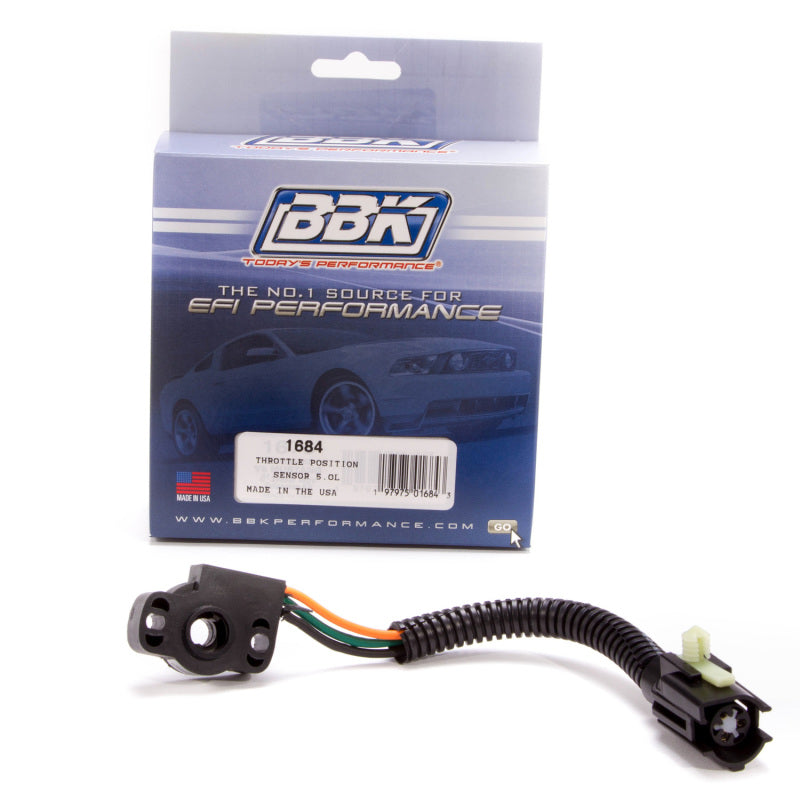 BBK 86-93 Mustang 5.0 Throttle Position Sensor TPS For Throttle Body - DTX Performance