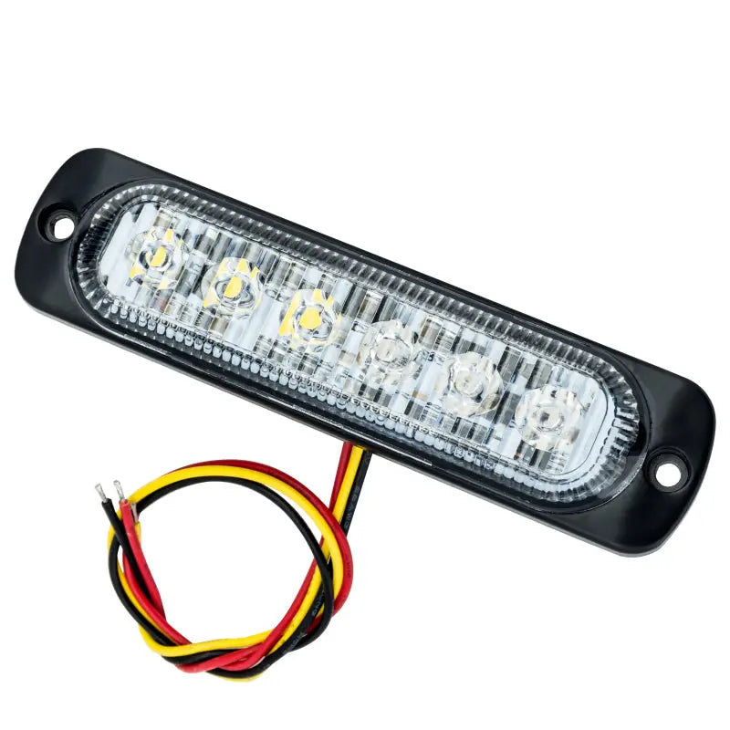 Oracle 6 LED Slim Strobe - White - DTX Performance