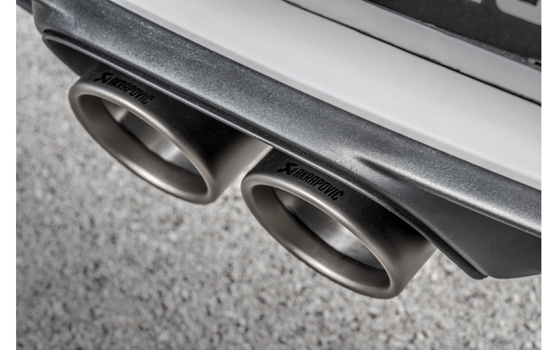 Akrapovic 2018 Porsche 911 GT3 (991.2) Slip-On Race Line (Titanium) w/Titanium Tail Pipe Set - DTX Performance