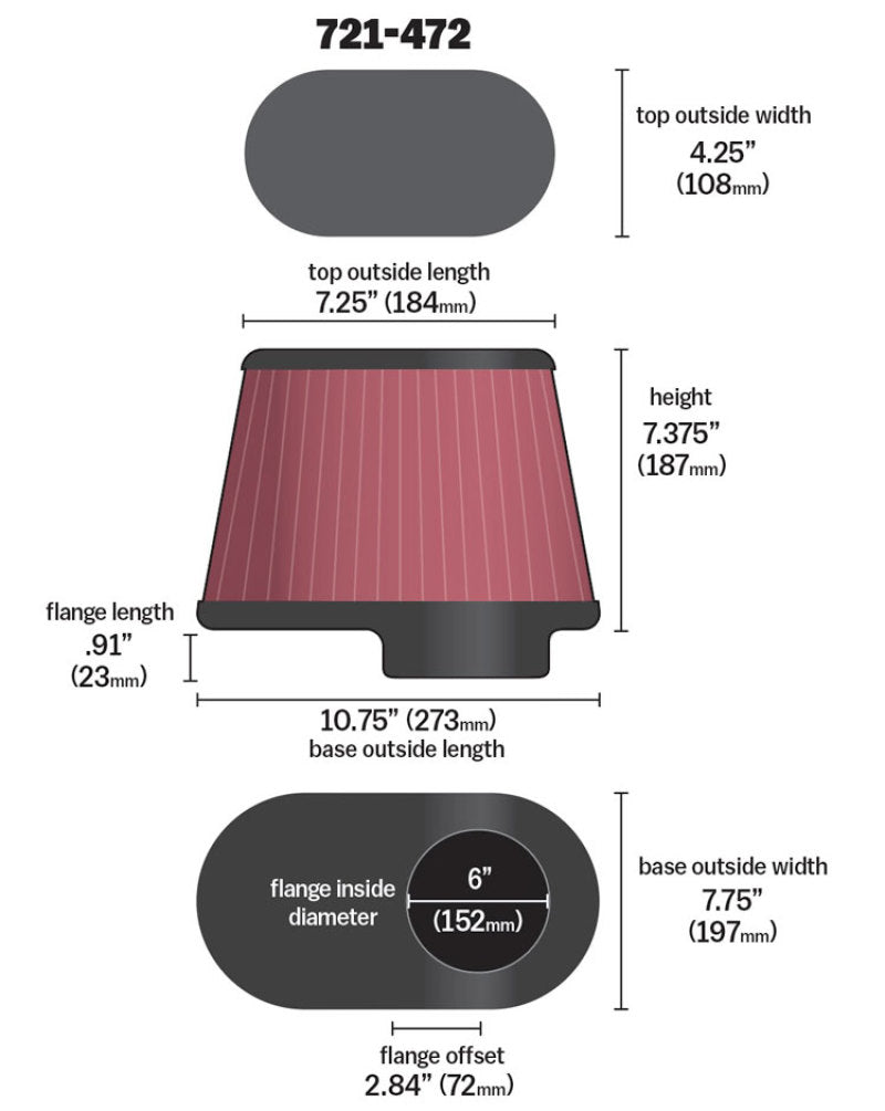 Airaid Kit Replacement Filter - DTX Performance