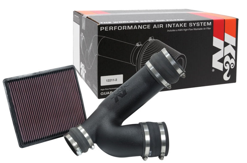 K&N 18-19 Ford F-150 V6-2.7L F/I Performance Air Intake System - DTX Performance