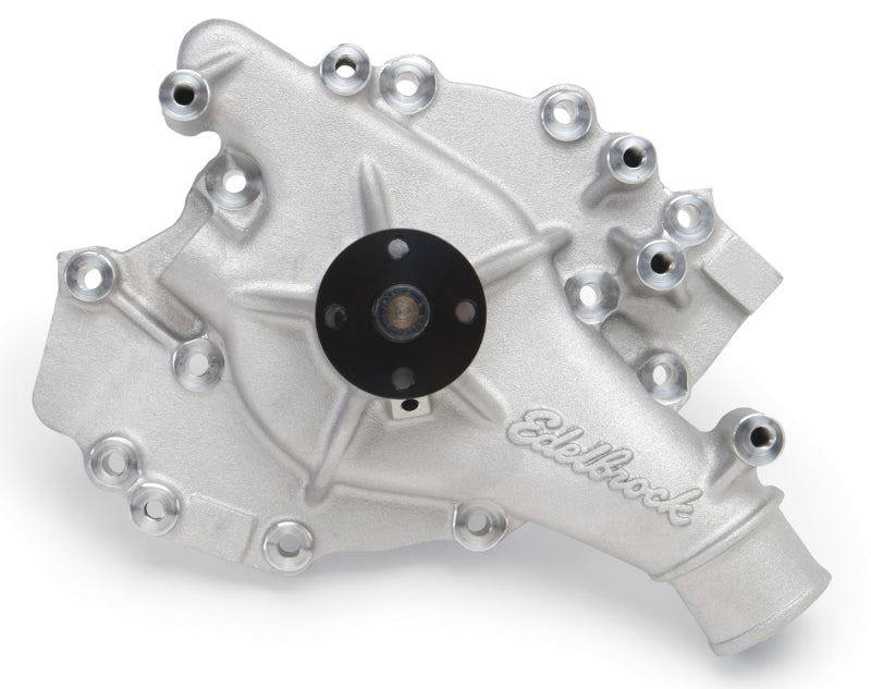 Edelbrock Water Pump High Performance Ford 1970-92 429/460 CI V8 Standard Length Satin Finish - DTX Performance