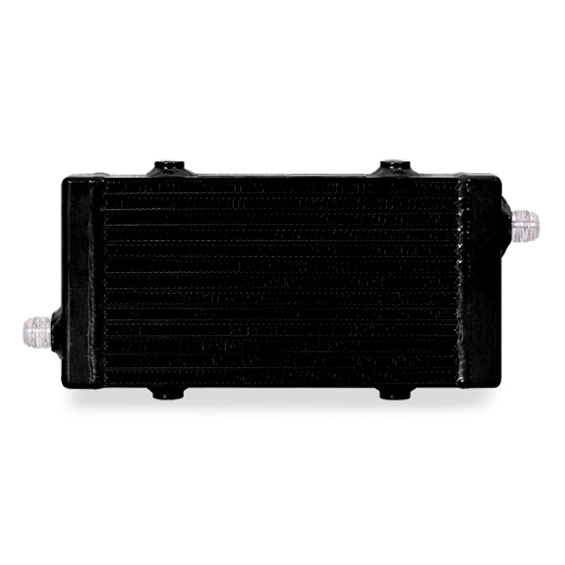 Mishimoto Universal Small Bar and Plate Cross Flow Black Oil Cooler - DTX Performance