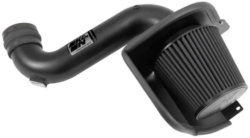 K&N 07-10 GMC Sierra 2500/3500 6.6L V8 Blackhawk Performance Intake Kit - DTX Performance