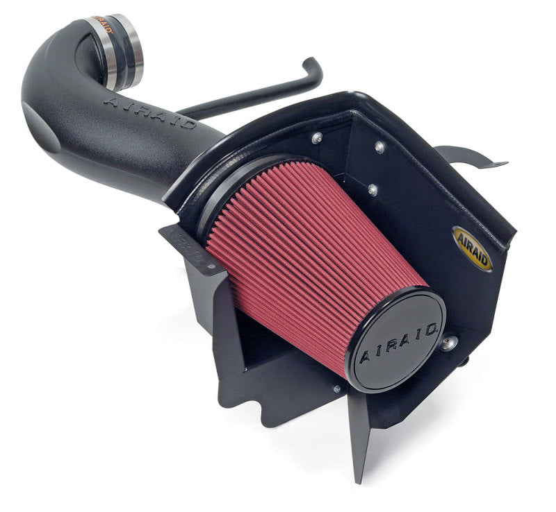 Airaid 06-10 Charger / 05-08 Magnum 5.7/6.1L Hemi CAD Intake System w/ Tube (Dry / Red Media) - DTX Performance