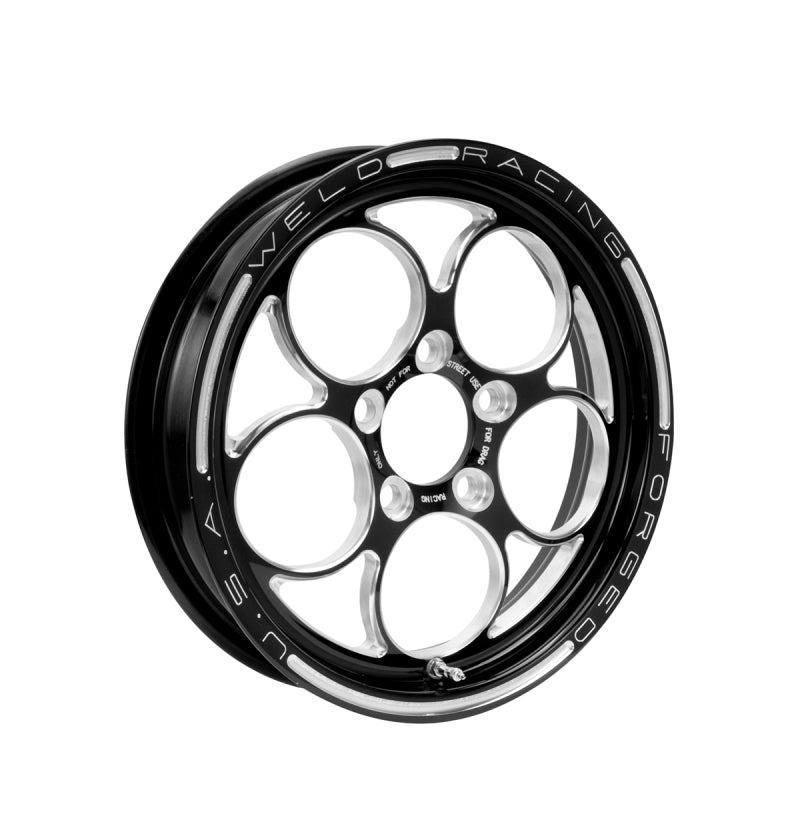 Weld Magnum 1-Piece 15x3.5 / 5x4.5 BP / 2.25in. BS Black Wheel - Non-Beadlock - DTX Performance