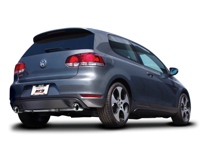 Borla 10-14 VW GTI Base 2.0L 4cyl Catback Exhaust - DTX Performance