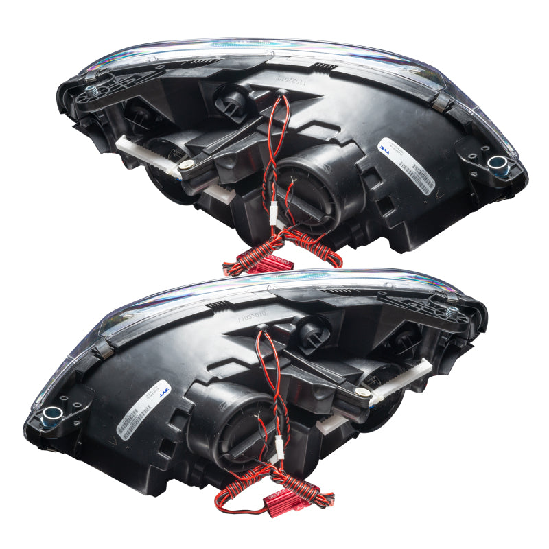 Oracle 08-11 Mercedes Benz C-Class Pre-Assembled Headlights - Chrome Housing - White - DTX Performance